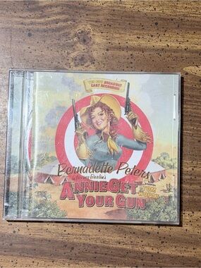 Annie Get Your Gun Cast Recording - Bernadette Peters (Red, Cream)